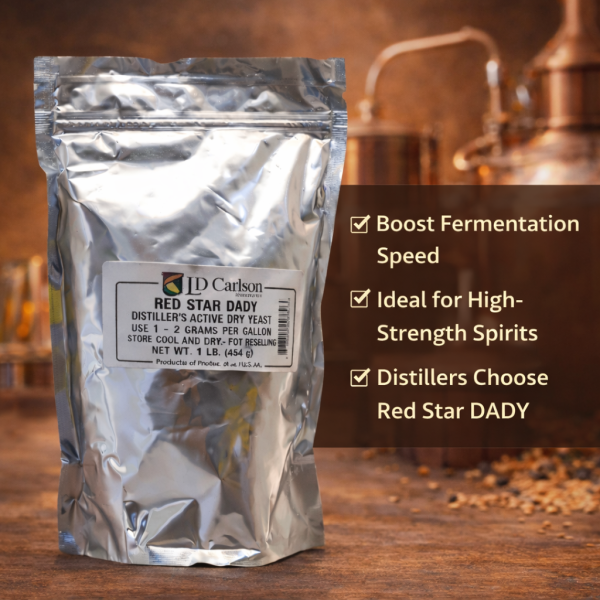 Red Star DADY Distiller's Active Dry Yeast 1 lb