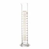 Graduated Measuring Cylinder Glass | Lab Glassware for Accurate Liquid Measurement, Chemistry & Laboratory Use