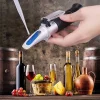 Handheld Brix Refractometer 0–90% Sugar Content Meter for Juice, Honey & Food