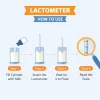 Lactometer for Milk Testing with Measuring Cylinder – Accurate Milk Purity Tester
