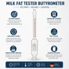 Milk Fat Tester Butyrometer 0–8% for Dairy Testing