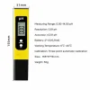 Digital pH Meter 0–14 Range with High Precision 0.01 – Portable Water Quality Tester