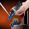 Handheld Brix Refractometer 0–90% Sugar Content Meter for Juice, Honey & Food