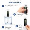 TDS Plus EC & Temperature Meter for Drinking Water Purity | 3-in-1 Professional Water Quality Tester Pen –  Digital Water Tester