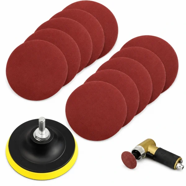4 Inch Sanding Disc Kit with Backing Pad