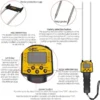 Digital Grain Moisture Meter AR 991 | Smart Sensor Humidity Tester with LED Display