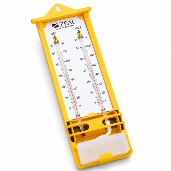 Original Zeal England Wet & Dry Hygrometer | Humidity Meter