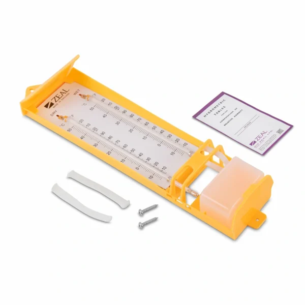 Original Zeal England Wet & Dry Hygrometer | Humidity Meter