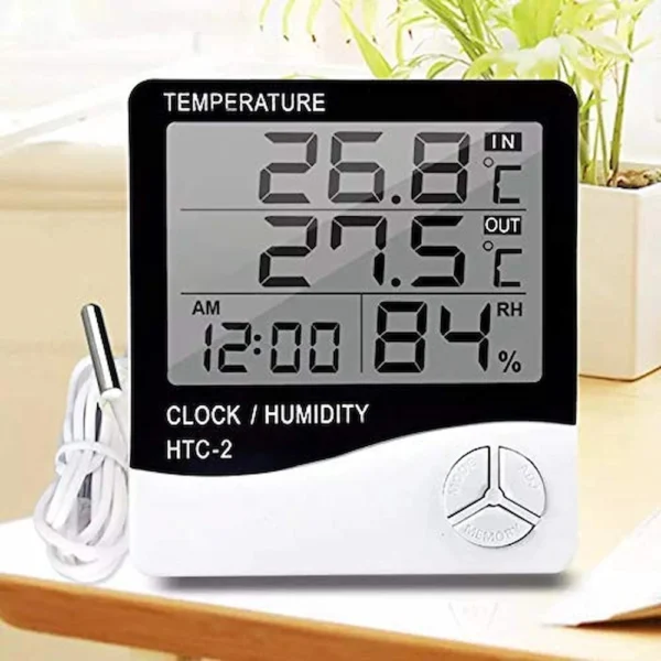 HTC-2 Digital LCD Hygrometer Temperature Humidity Meter