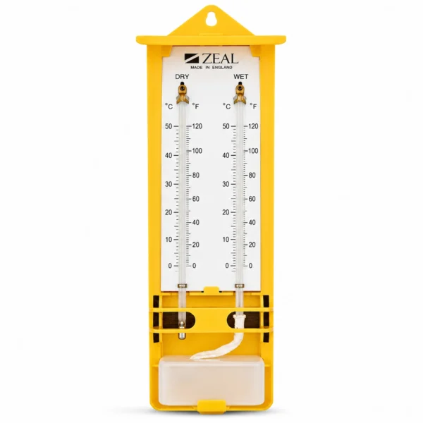 Original Zeal England Wet & Dry Hygrometer