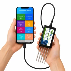 PlantTak SoilScanner Pro 8-in-1 Smart Soil Analyzer