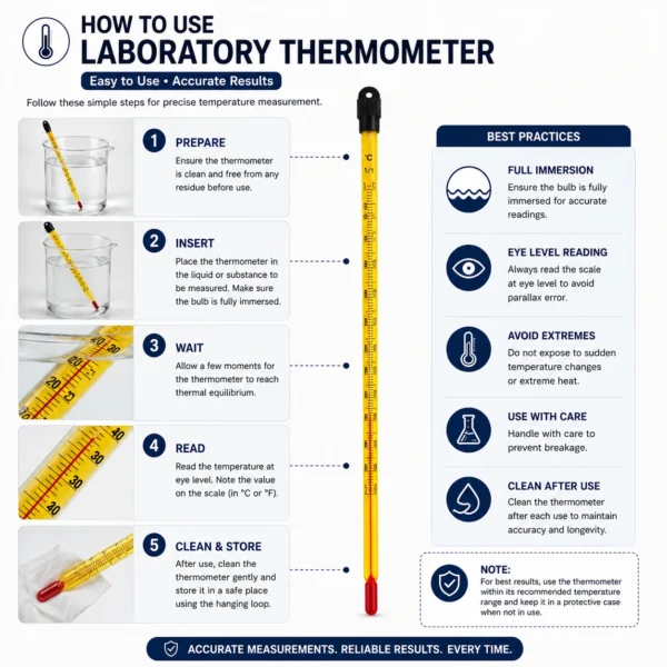 Zeal England Laboratory Thermometer