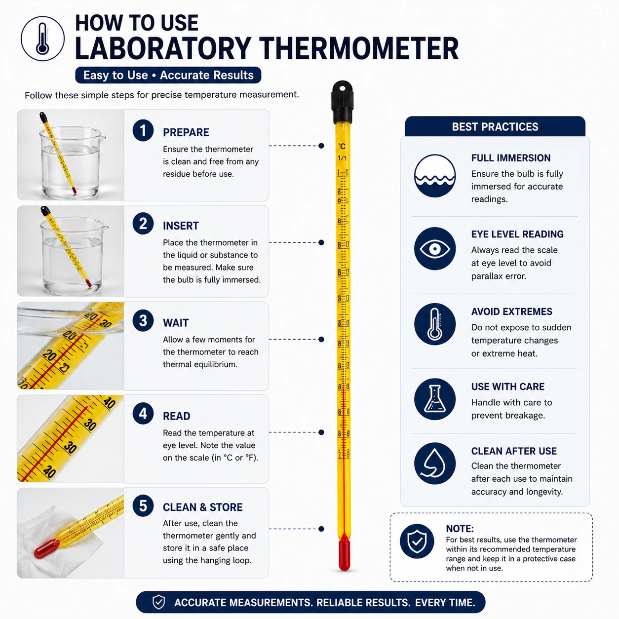 Zeal England Laboratory Thermometer - Image 5
