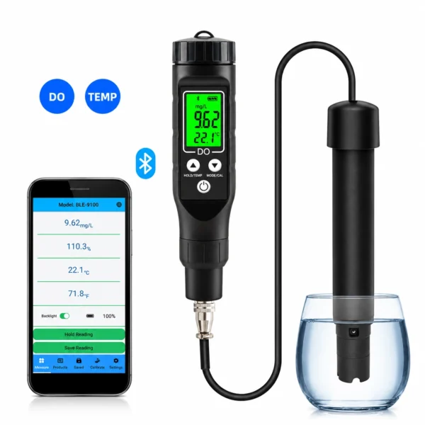Digital Dissolved Oxygen Meter BLE-9100 Main Image Digital Dissolved Oxygen Meter BLE-9100