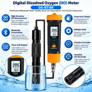 Key Features Of DO-BT188 Digital Dissolved Oxygen (DO) Meter