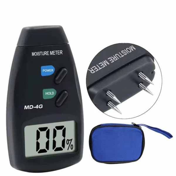 MD-4G Digital Wood Moisture Meter 4-Pin MD-4G Digital Wood Moisture Meter 4-Pin